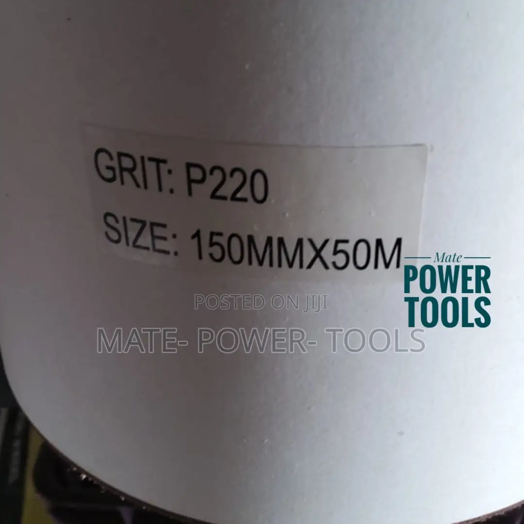 Smooth Sandpaper Roll 150mm X 50m Grit-P220