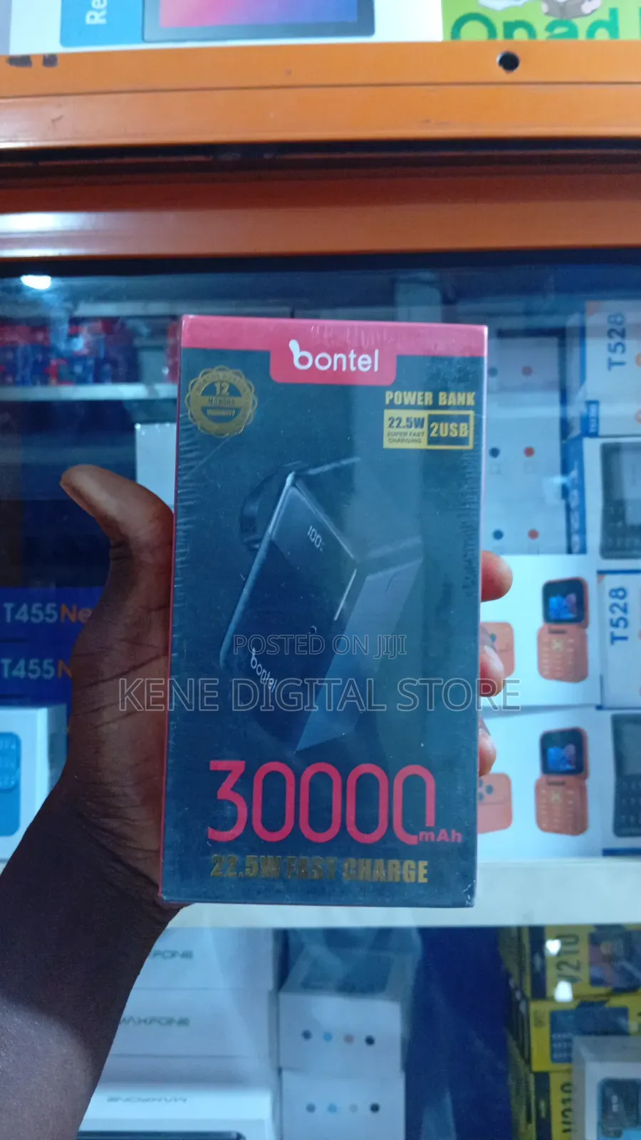 Brand New Bontel 30000mah Power Bank (22.5w Super Fast Charge)
