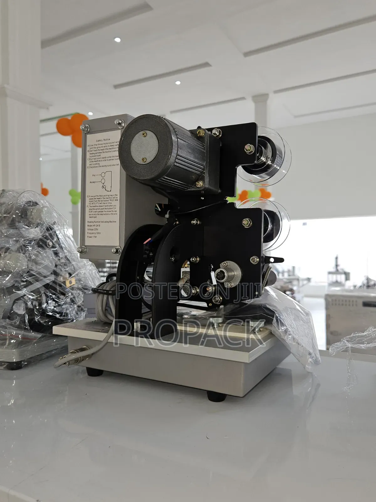Hp-241-I Hot Stamping Ribbon Coding Machine (3-Line Print) for Sale