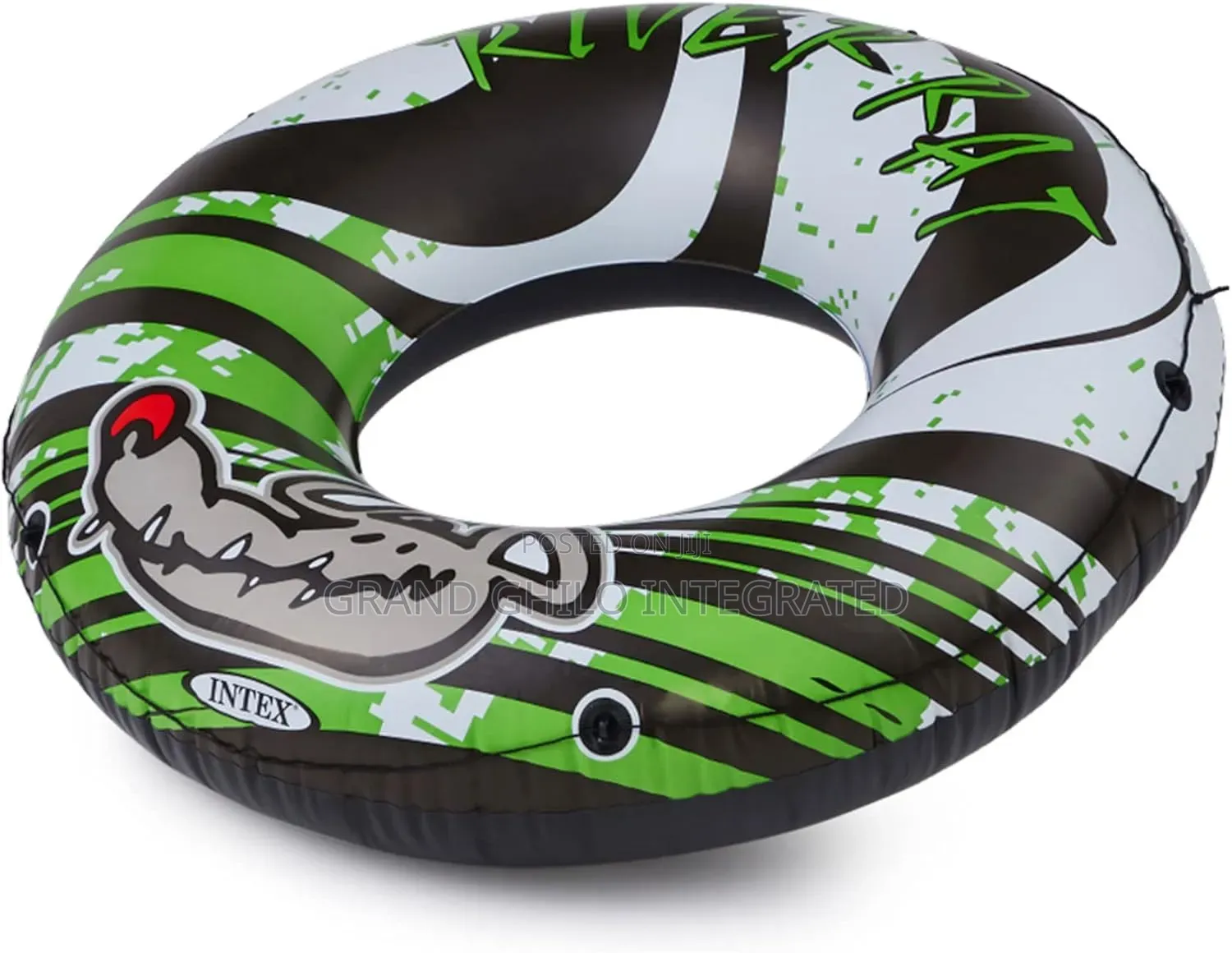 Intex River Rat 48 Inch Inflatable Vinyl Towable Boat Floating Tube