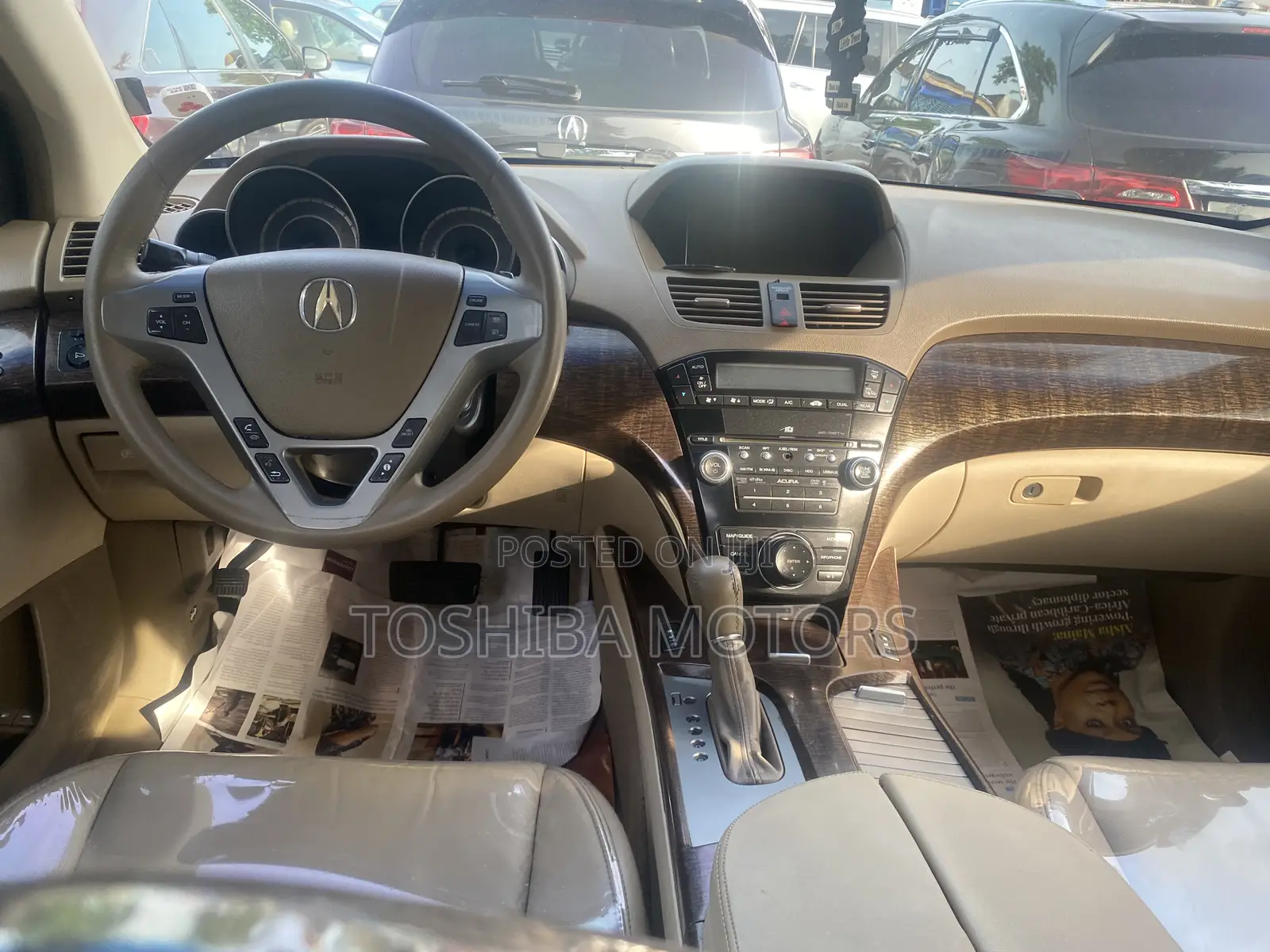 Acura MDX Technology Package SUV AWD (3.7L 6cyl 6A) 2012 Black
