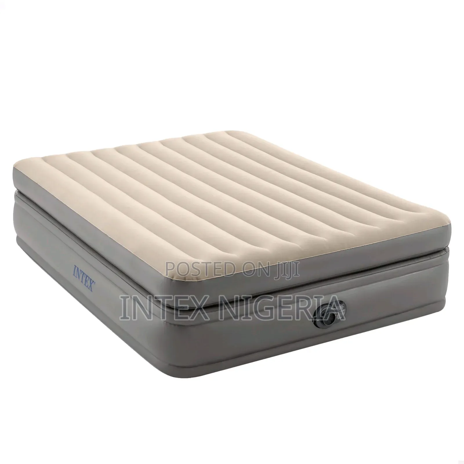 Intex Inflatable Queen Dura-Beam Prime Comfort Air Mattress