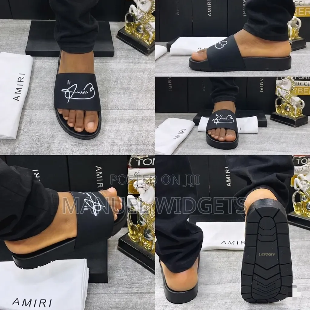Amiri Carton Pam Slides — Premium Quality