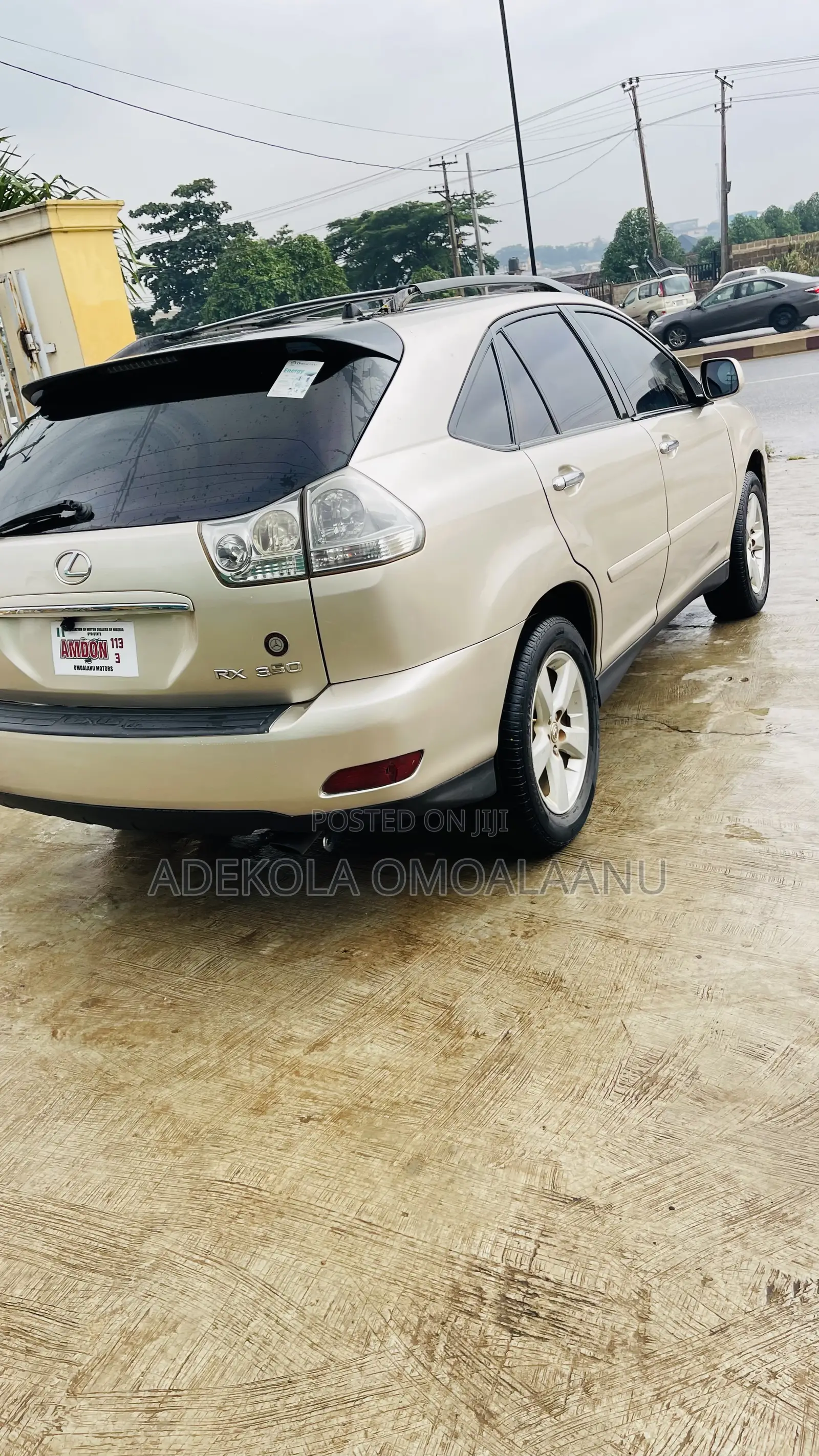 Lexus RX 350 2008 Gold