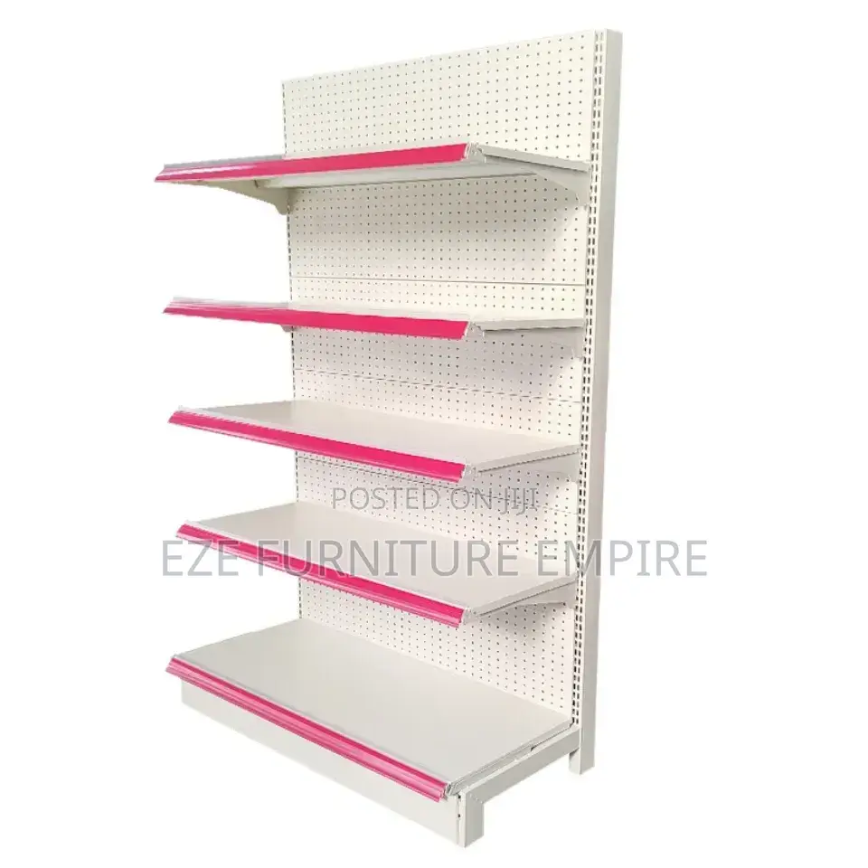 Single Face Quality Super Market Display Steel Rack