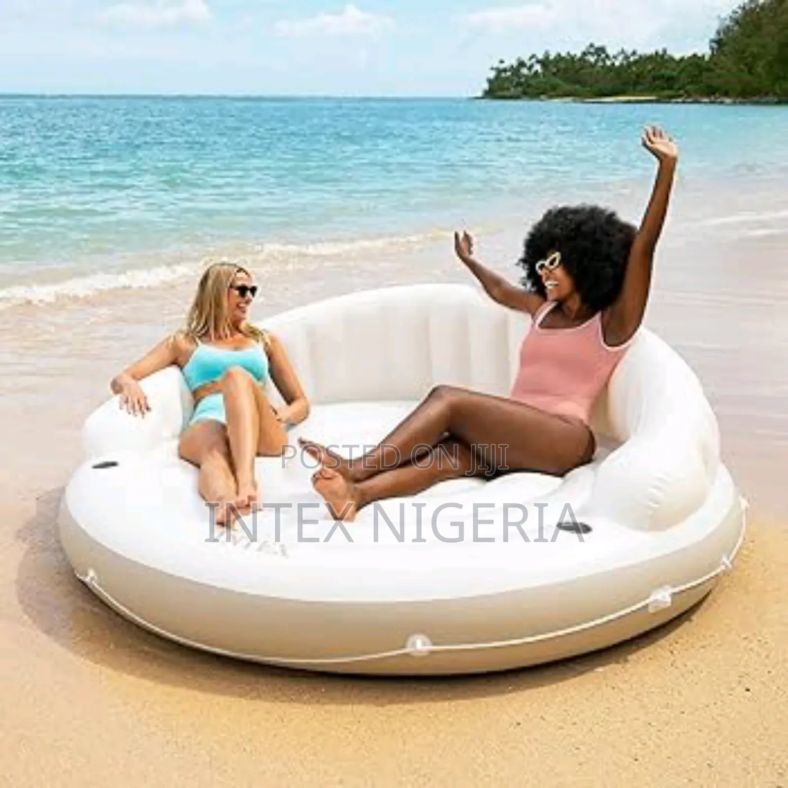 Intex Canopy Inflatable Pool Island Float