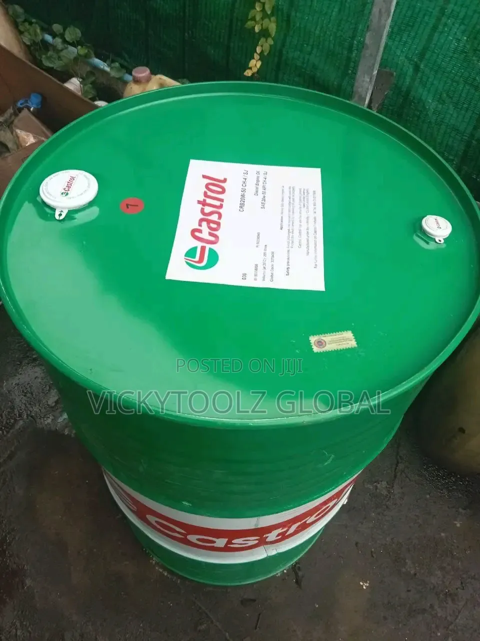 Castrol CRB 20w-50 Heavy-Duty Mineral Diesel Engine Oil Drum //208l.