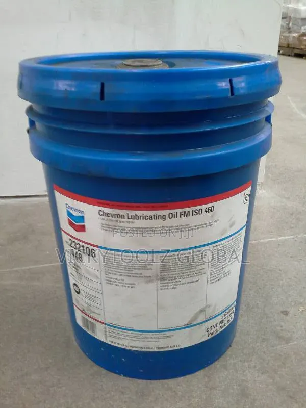 Chevron Lubricating Oil Fm Iso 460 Food Grade 5 Gallons