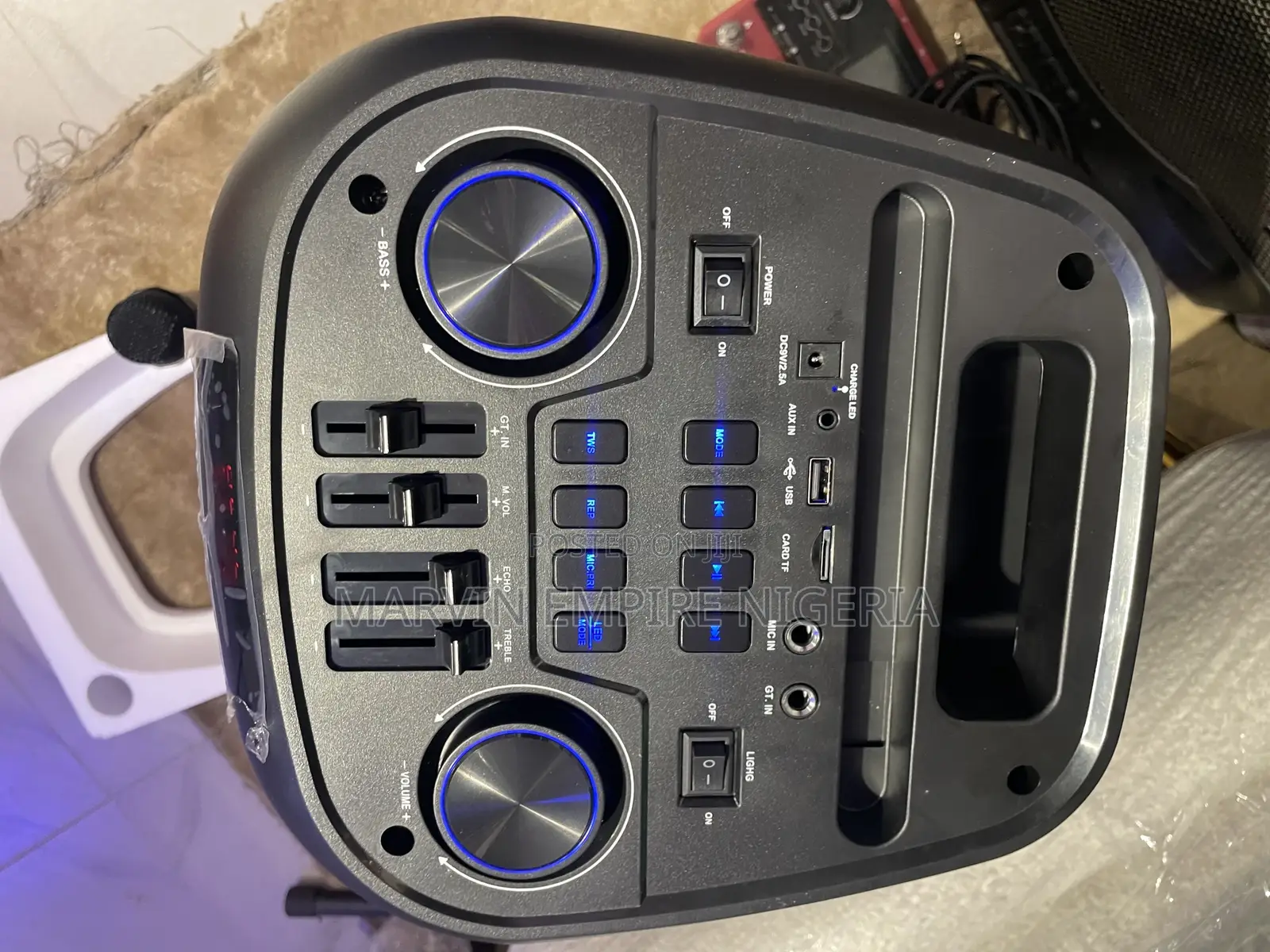 Rent A Pro Extra Bass Pa System Speaker Wireless Two Mics_ Hall Events