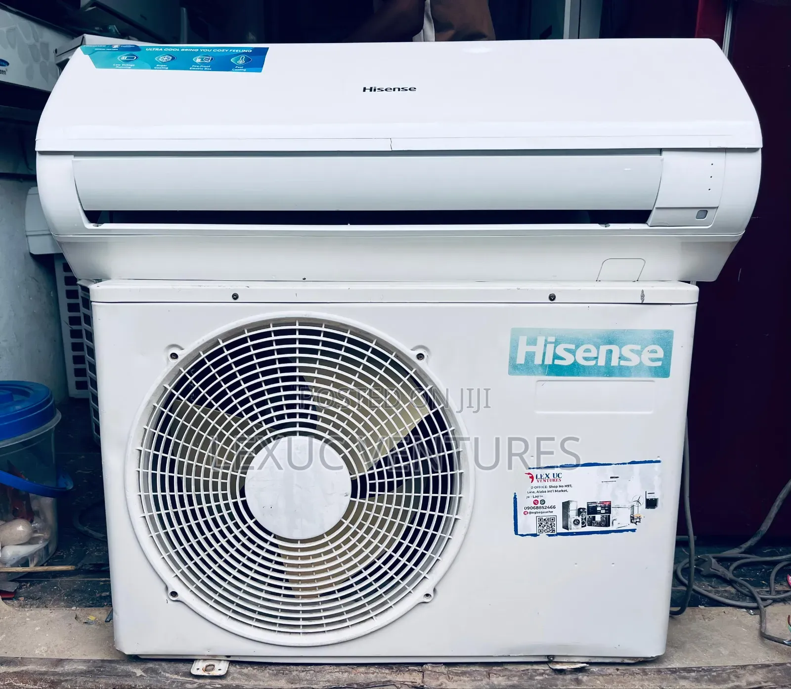 Hisense Non Inverter Uk Tested Working Perfectly Low Voltage 2hp