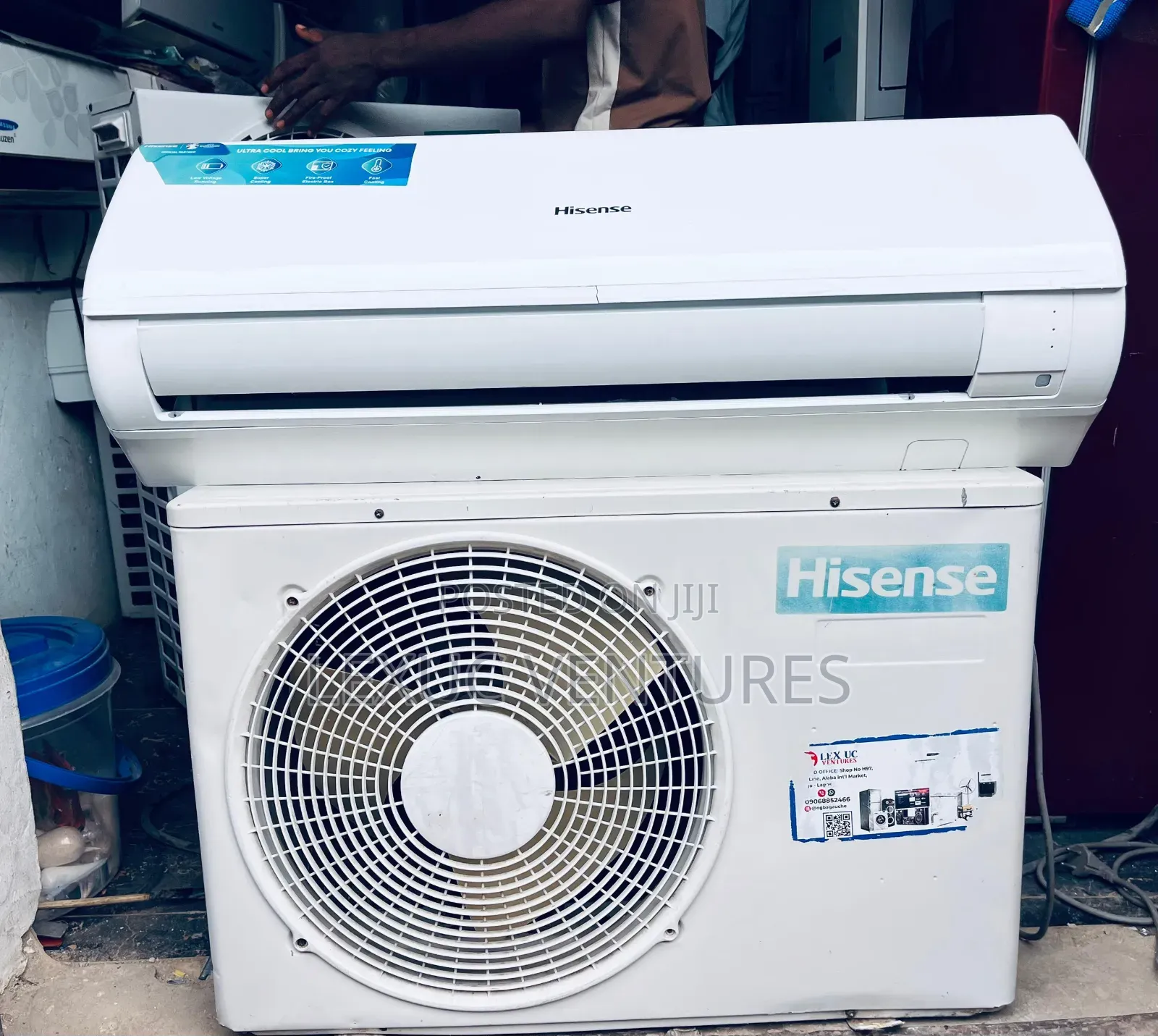 Hisense Non Inverter Uk Tested Working Perfectly Low Voltage 2hp