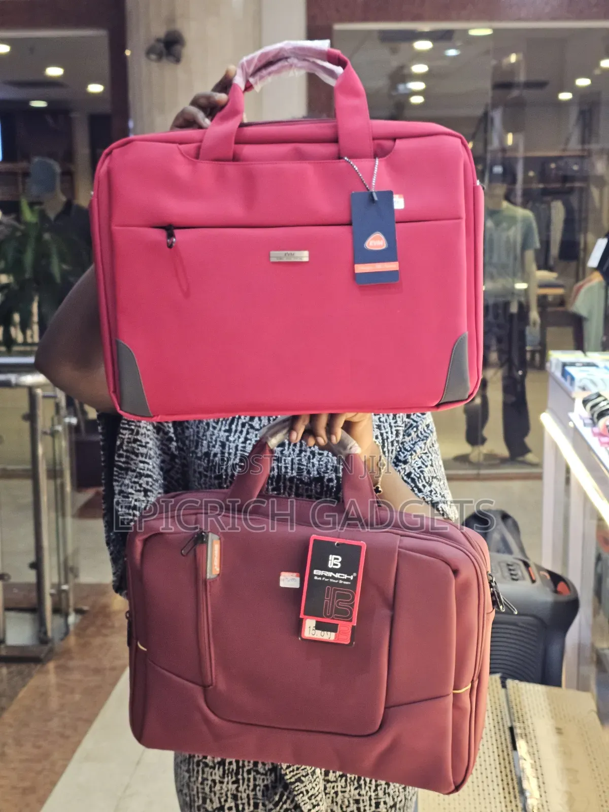 Brinch Corporate Executive Laptop Bags Upto 17 Inches Hand Luggage