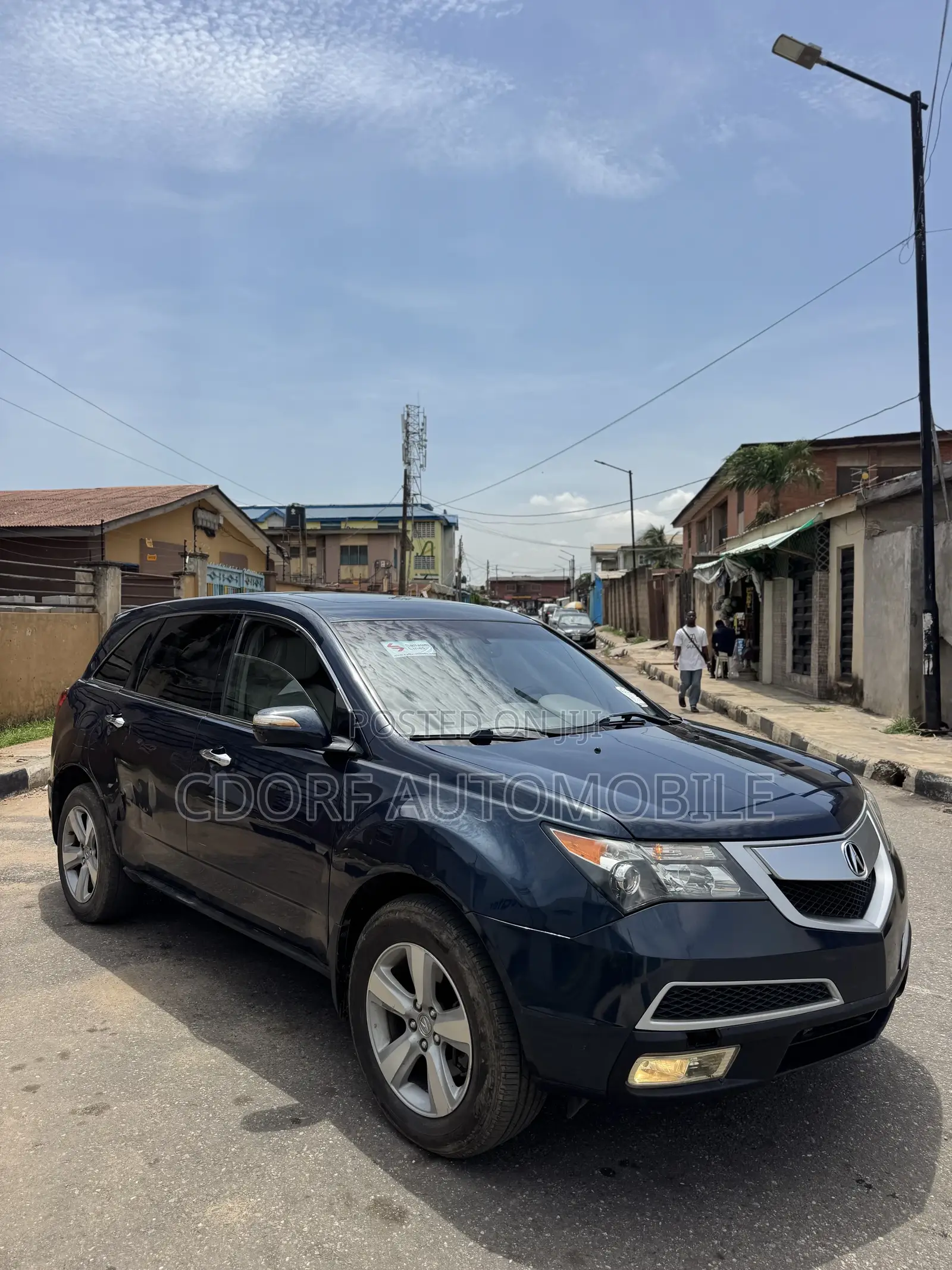 Acura MDX Technology Package SUV AWD (3.7L 6cyl 6A) 2012 Blue