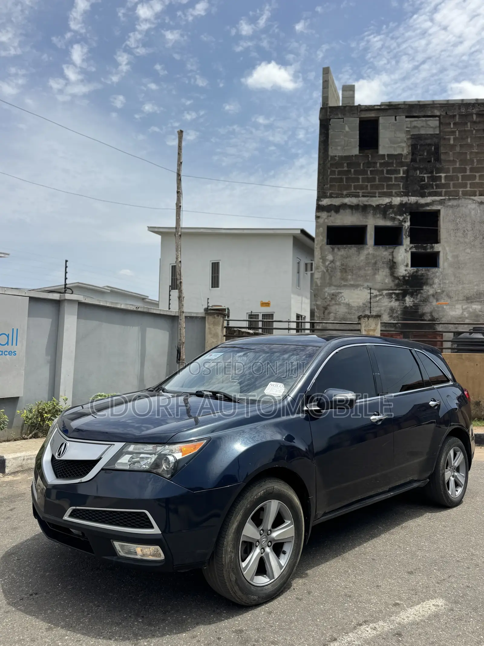 Acura MDX Technology Package SUV AWD (3.7L 6cyl 6A) 2012 Blue