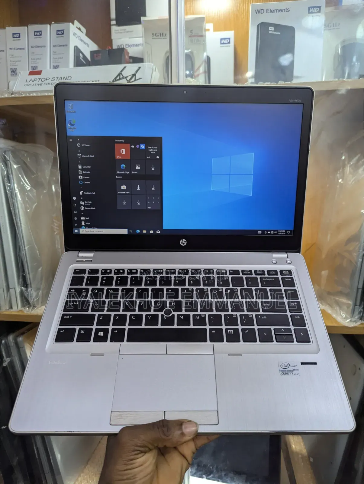 Laptop HP EliteBook Folio 9470M 8GB Intel Core i7 HDD 500GB