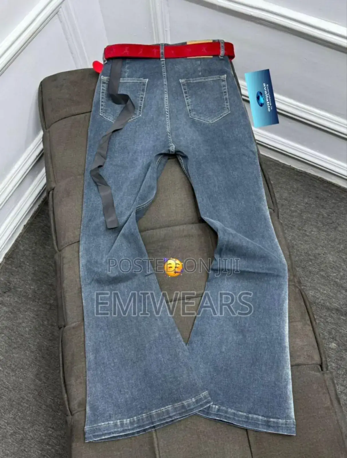 Brand New Men's Blue Flare Jeans