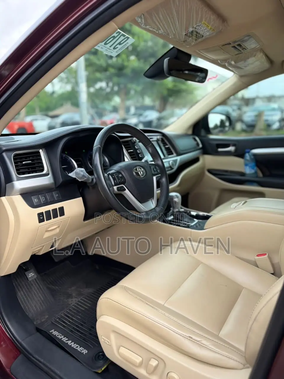 Toyota Highlander 2019 Burgundy
