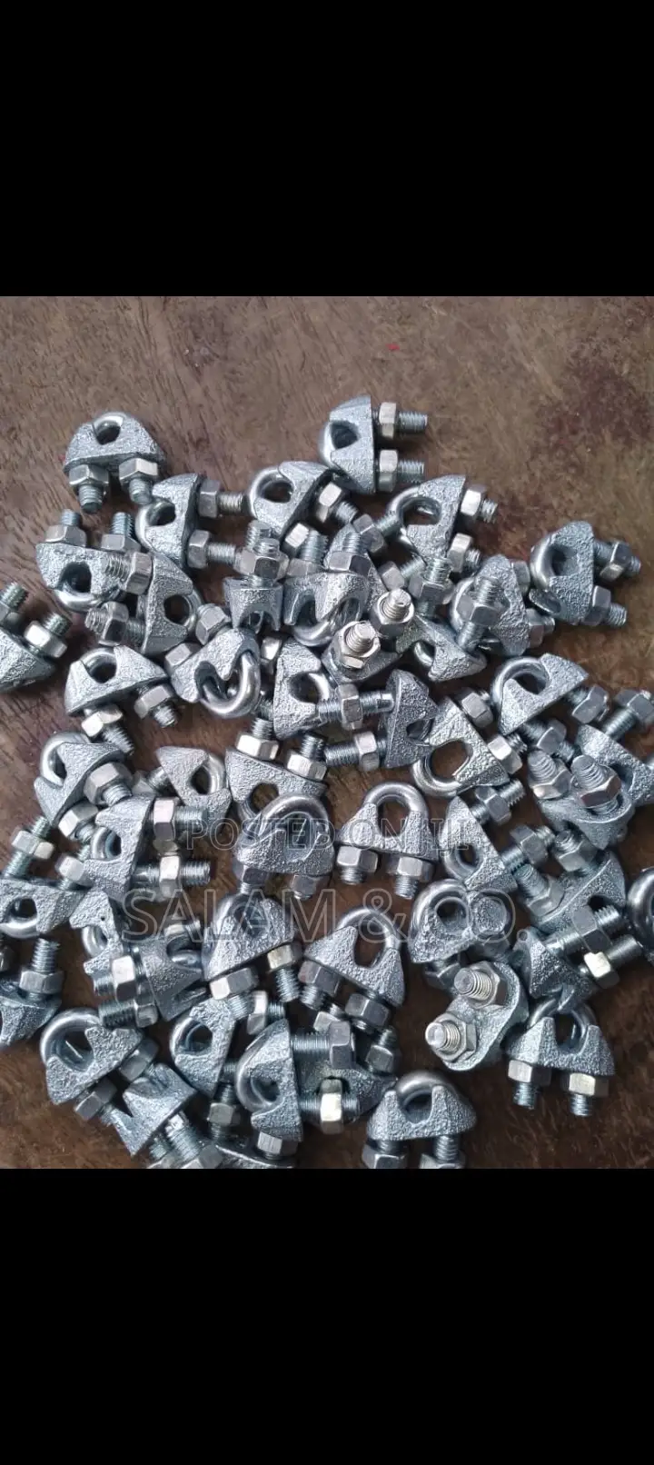 6mm 8mm Wire Rope Clips – Heavy Duty Cable Clamps
