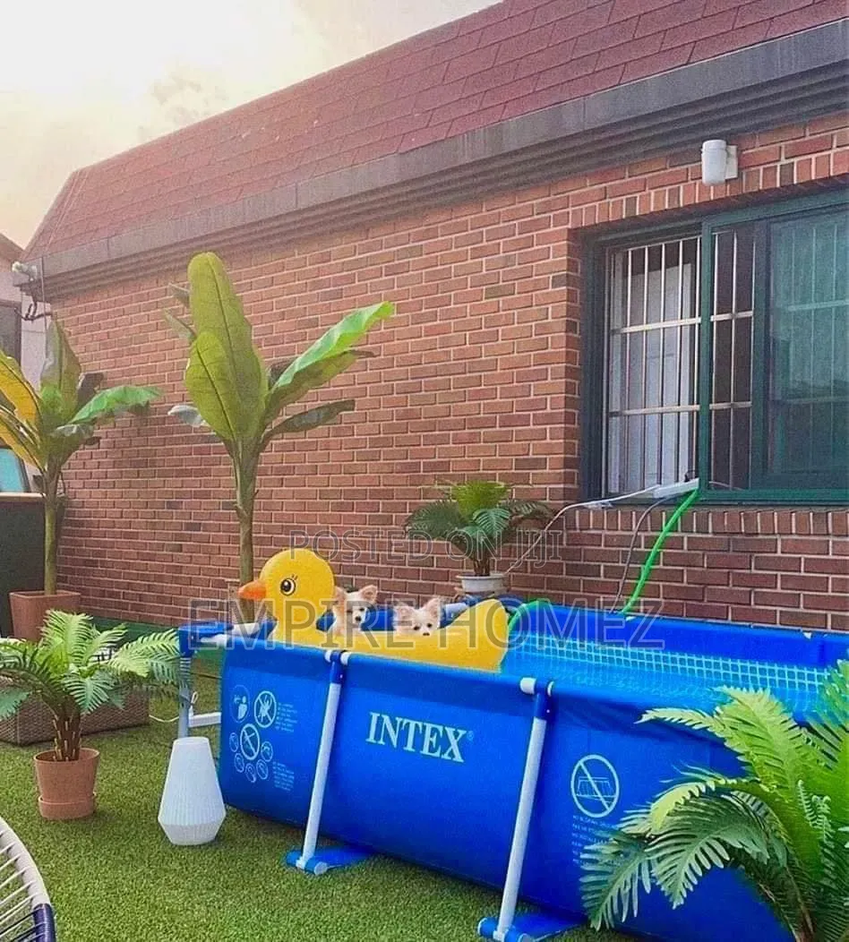 Intex Rectangular Frame Kids' Swimming Pool - Durable Easy Setup