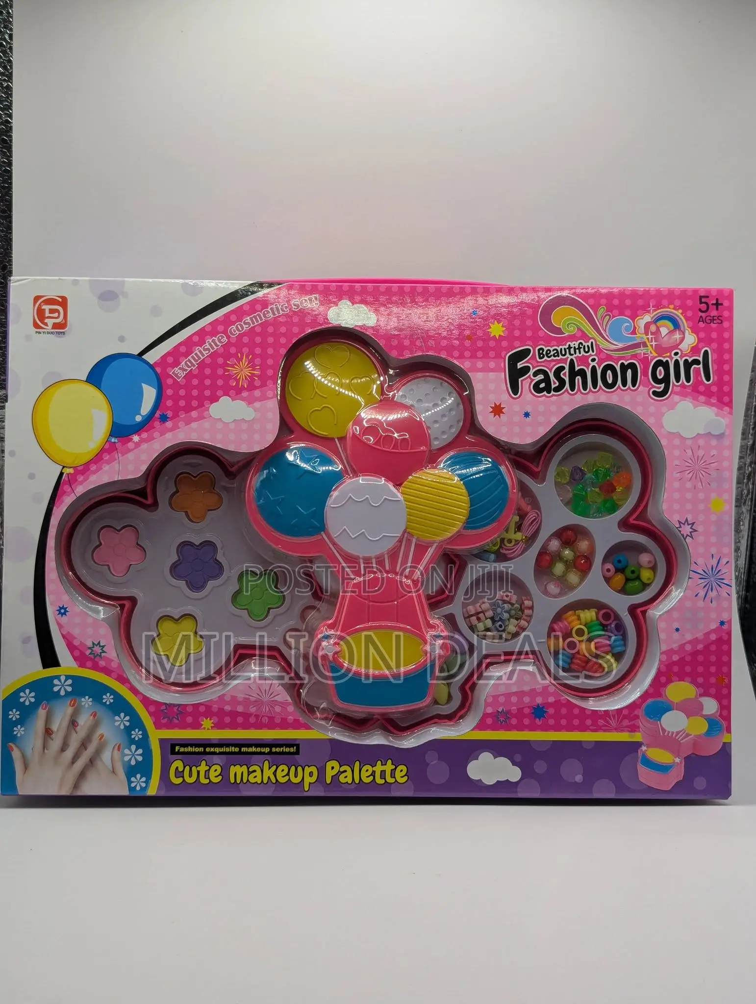 Beautiful Girl Child Makeup Palette Kits Toy Ages 3+