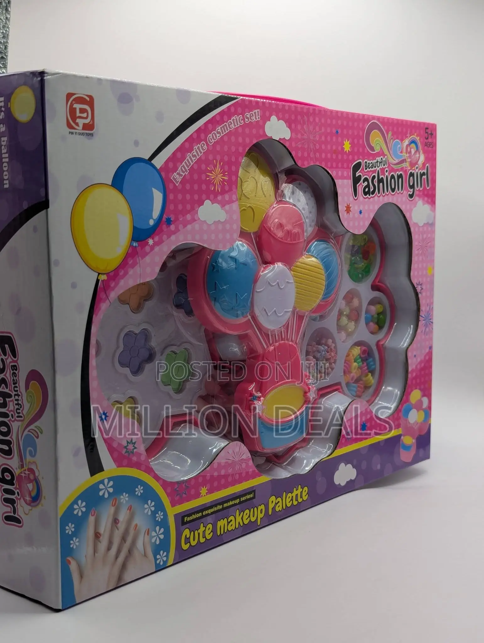 Beautiful Girl Child Makeup Palette Kits Toy Ages 3+