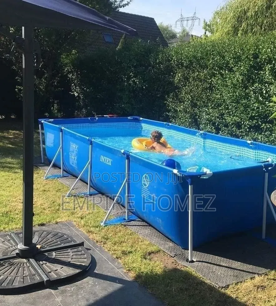 Intex 15ft X 7ft Rectangular Frame Pool (33in Deep)