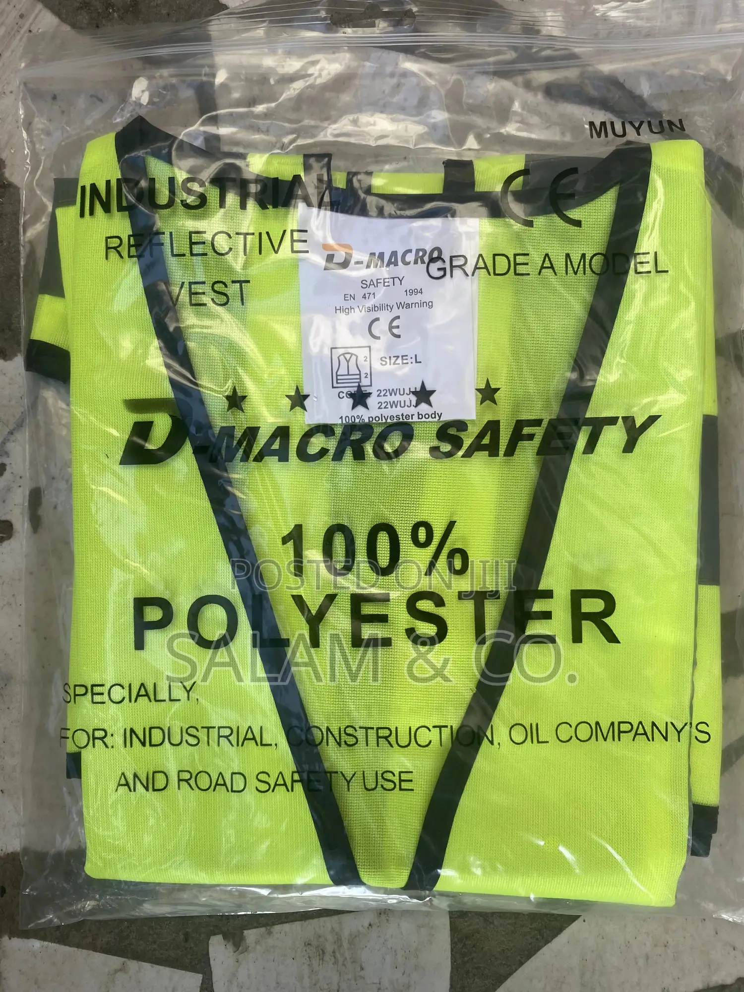 High-visibility Reflective Safety Jacket–Durable& Comfortable Workwear