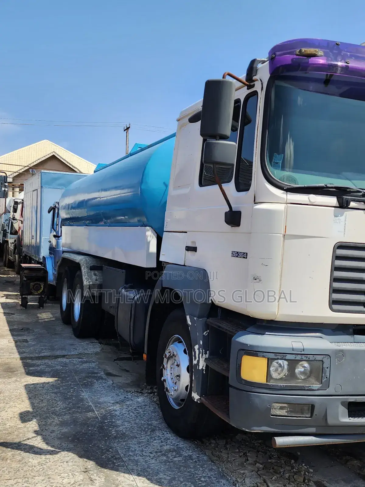 Foreign Used Man Diesel Water Tanker