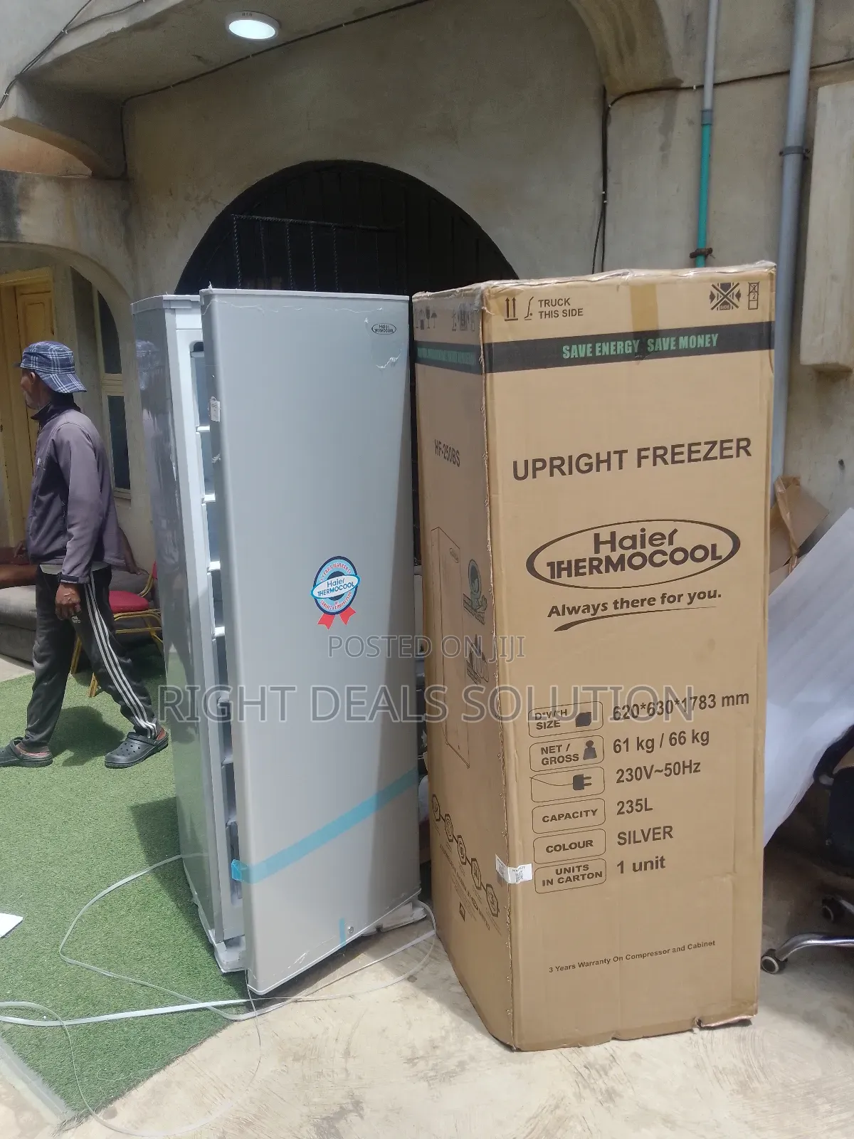 Haier Thermocool Compact Upright Freezer – Big Freeze, Small Footprint