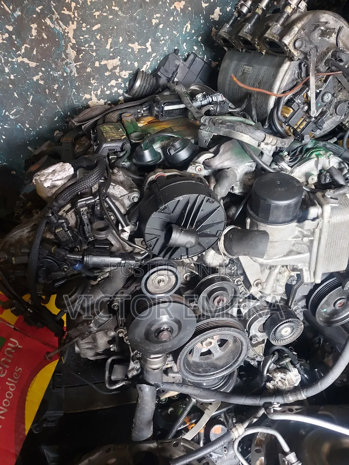 Complete Engine 272 4matic for Glk350 /C300 204 /E350 212 Benz