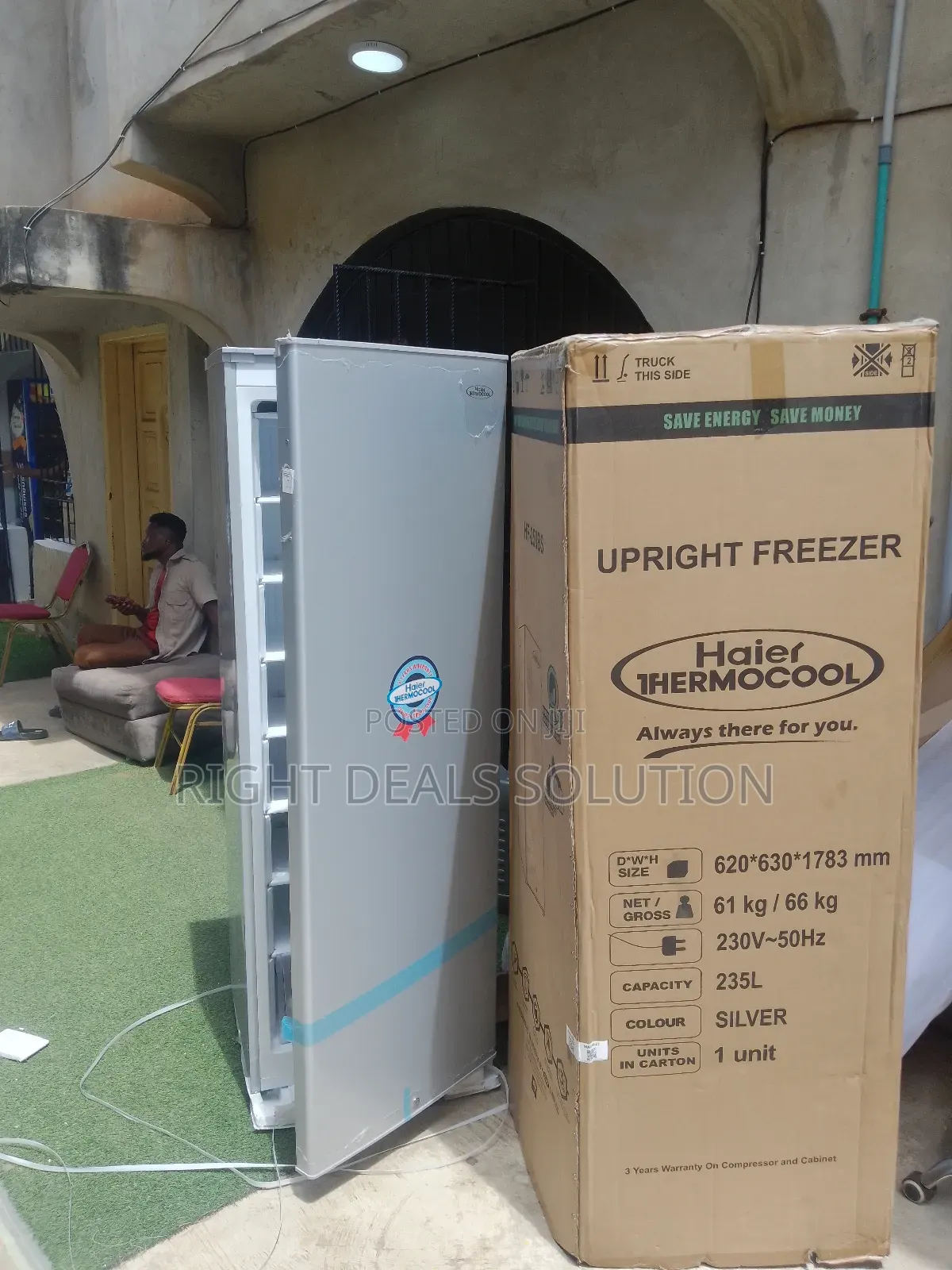 Haier Thermocool Premium Upright Freezer – Cooling in Every Corner