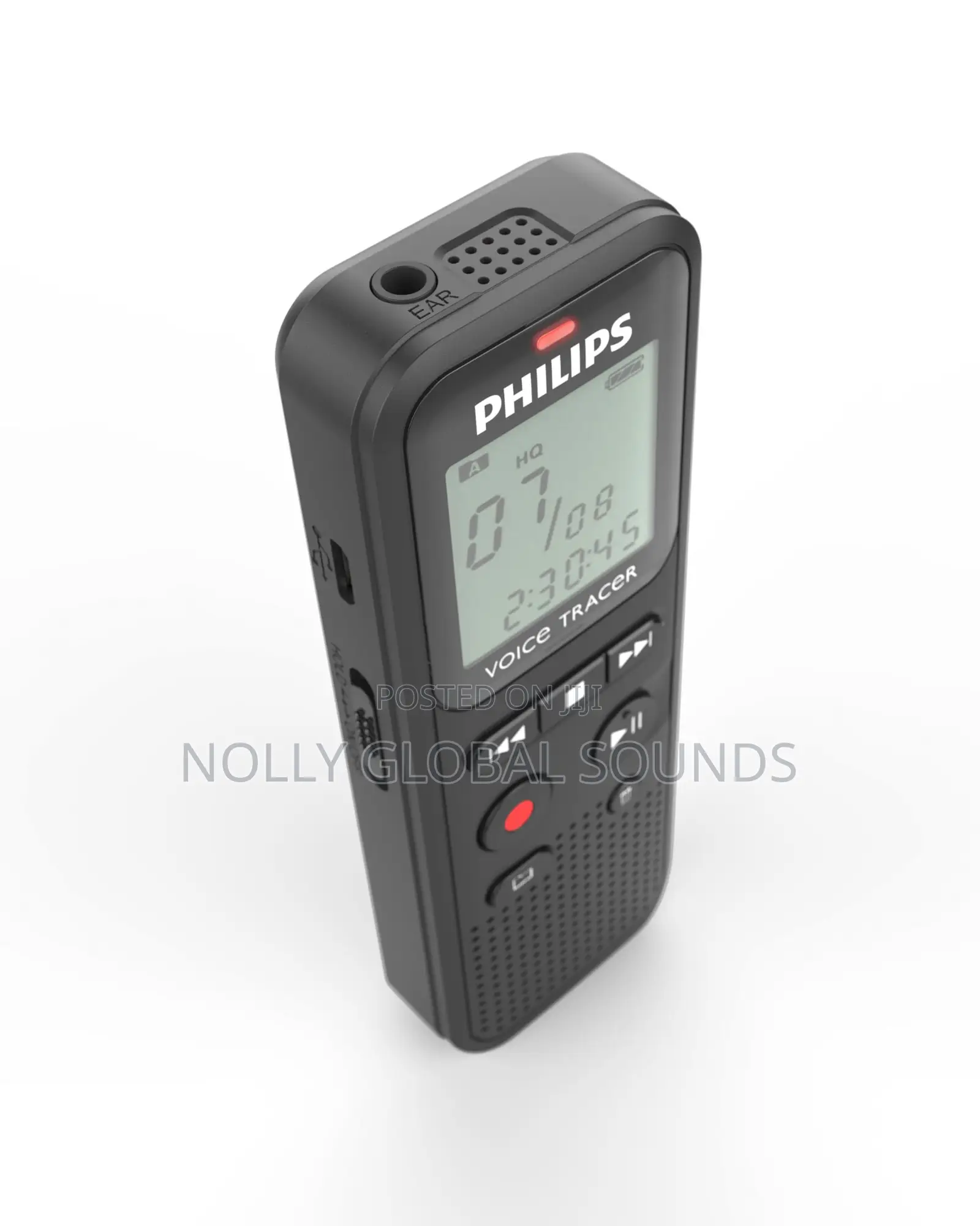 Philips Voice Tracer Dvt1160 Audio Recorder, Mono Wav/Adpcm, 8gb, Usb