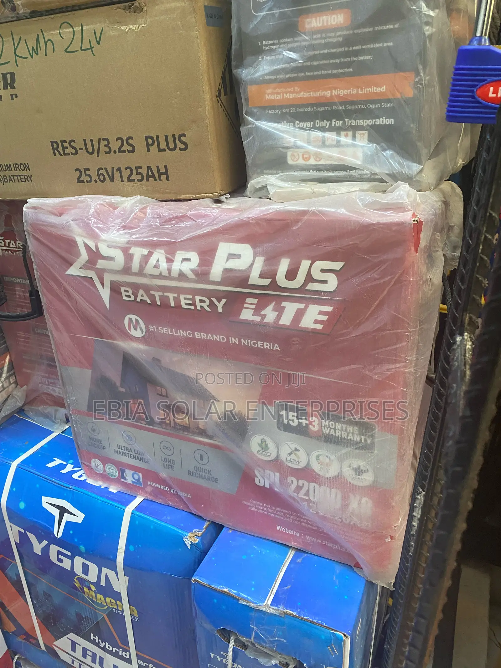 220ah Star Plus Tubular Battery