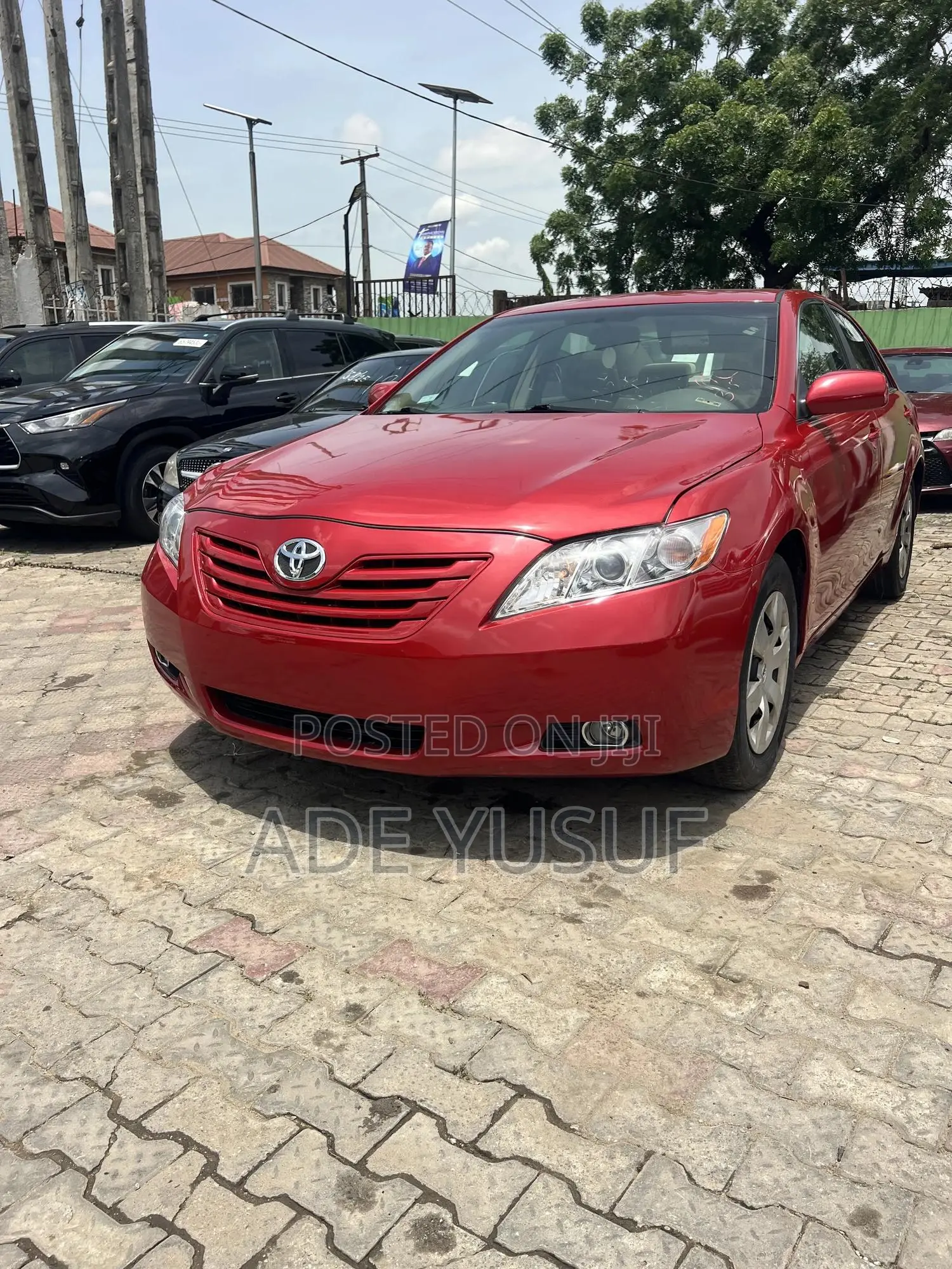 Toyota Camry 2008 Red