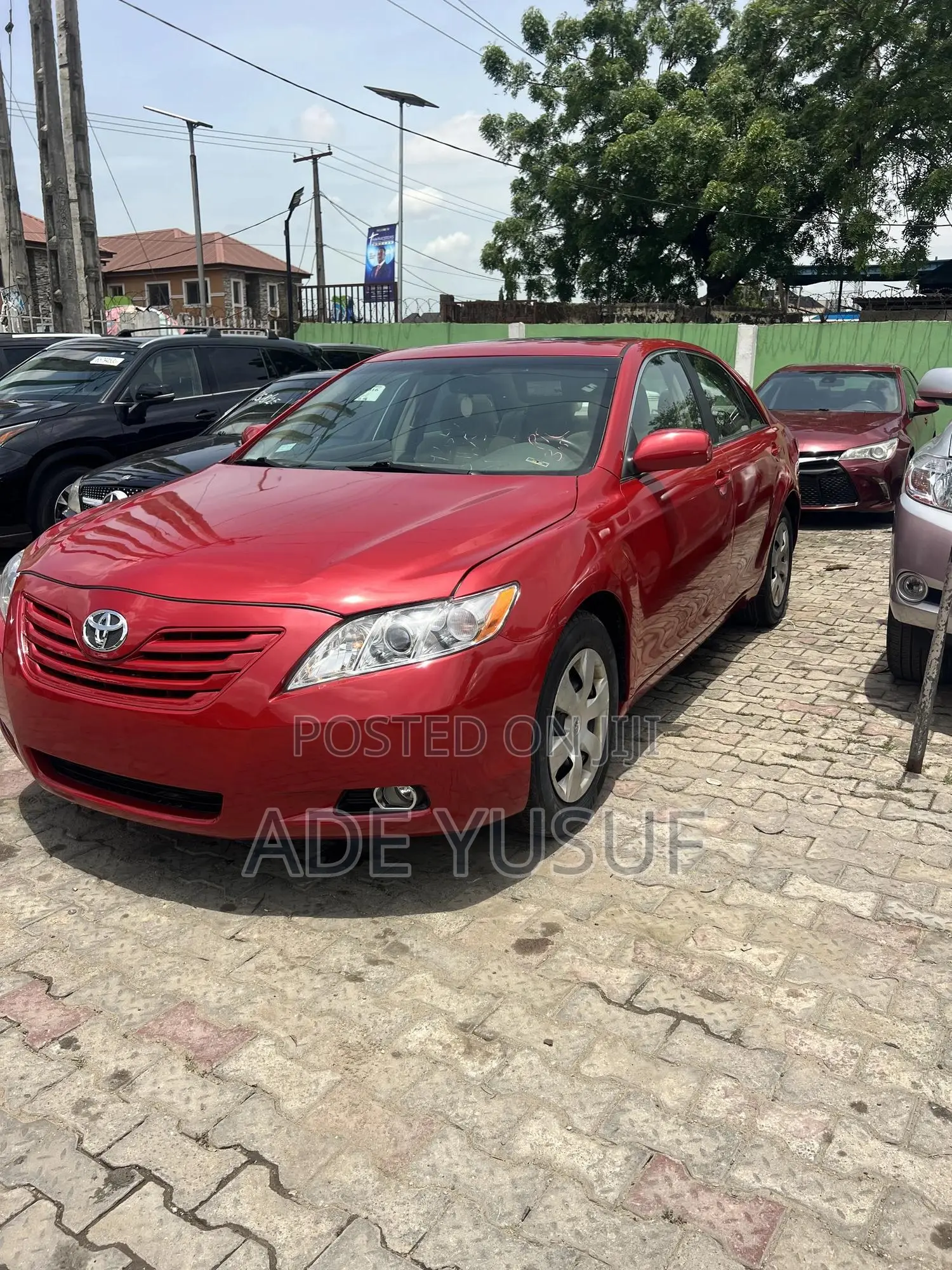 Toyota Camry 2008 Red