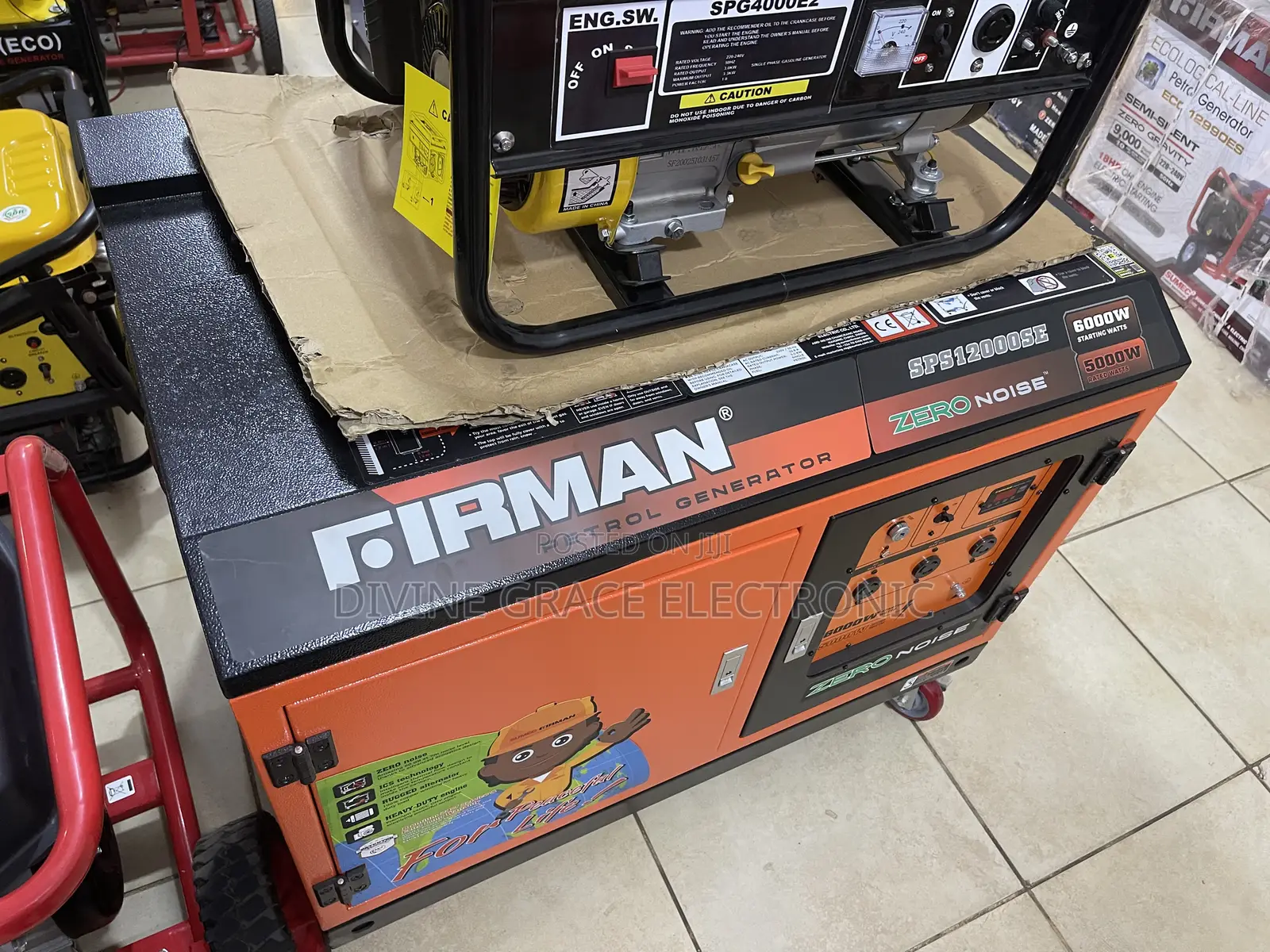 Brand New 12kva Firman Soundproo Petrol Generator/Zero Noise