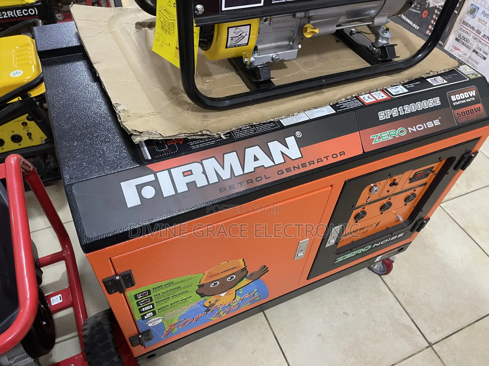 Brand New 12kva Firman Soundproo Petrol Generator/Zero Noise