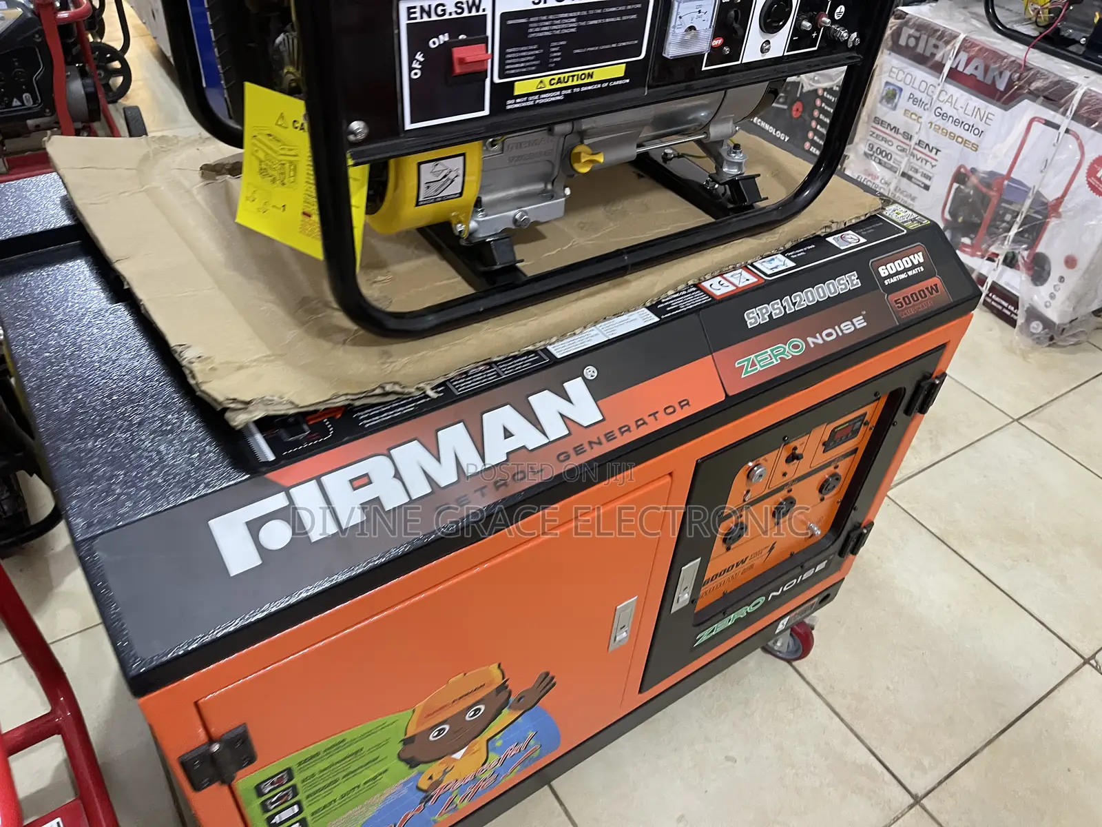 Brand New 12kva Firman Soundproo Petrol Generator/Zero Noise
