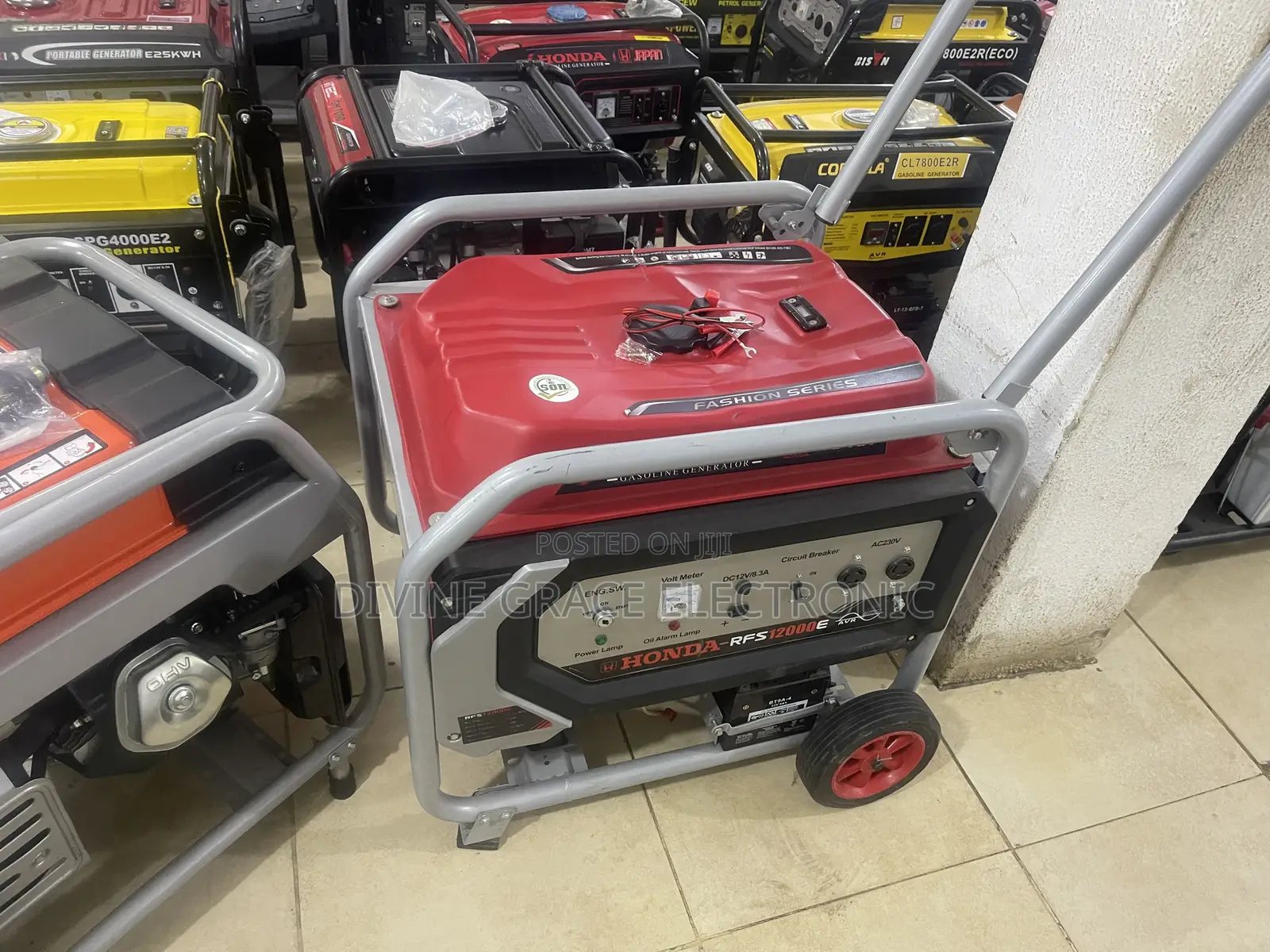 12kva Brand New Honda Petrol Generator/Copper Coilll