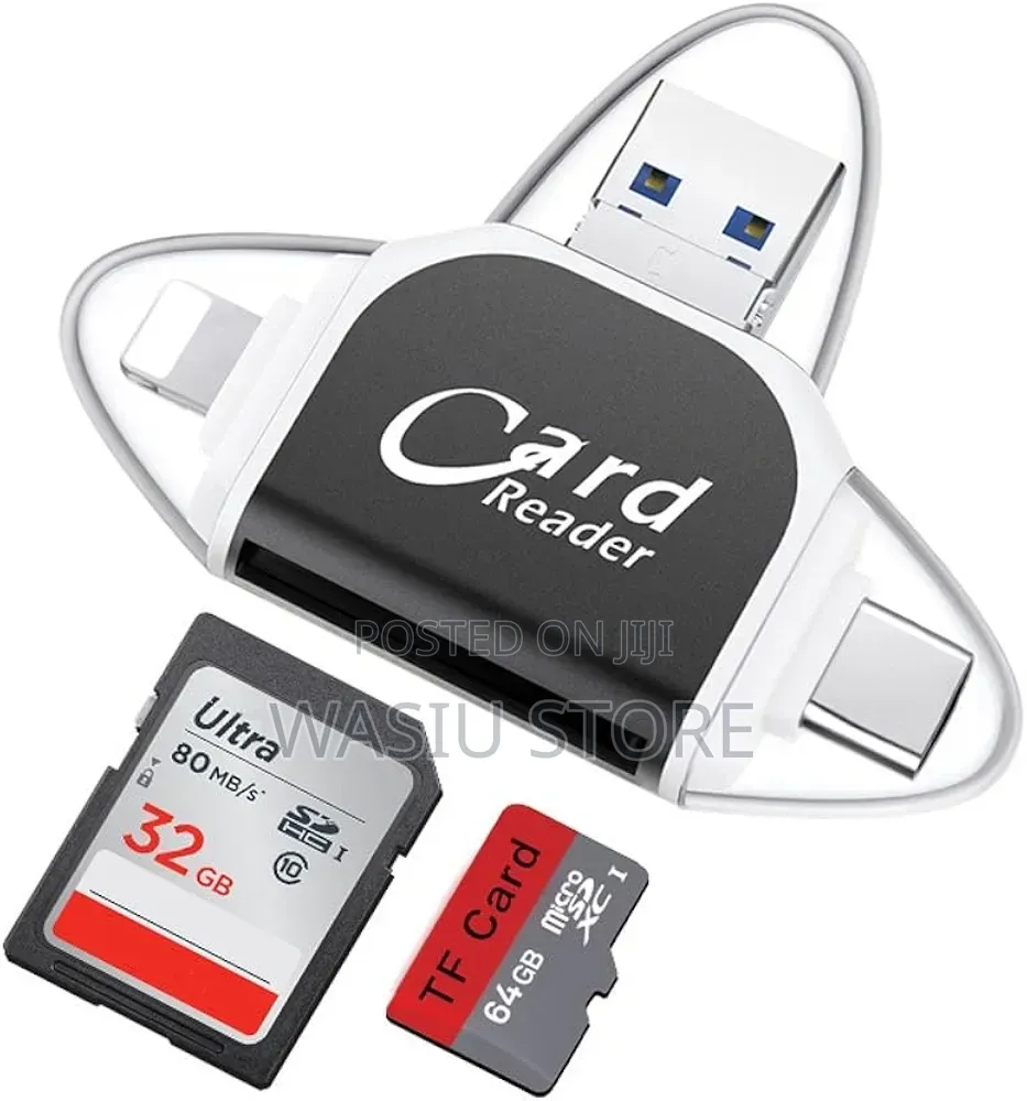 4in1 Card Reader Micro Sd Memory Card Adpater