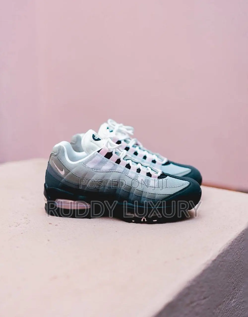 Nike Airmax Og Big Bubble Pink Foam / Buy One Get a Free Sock