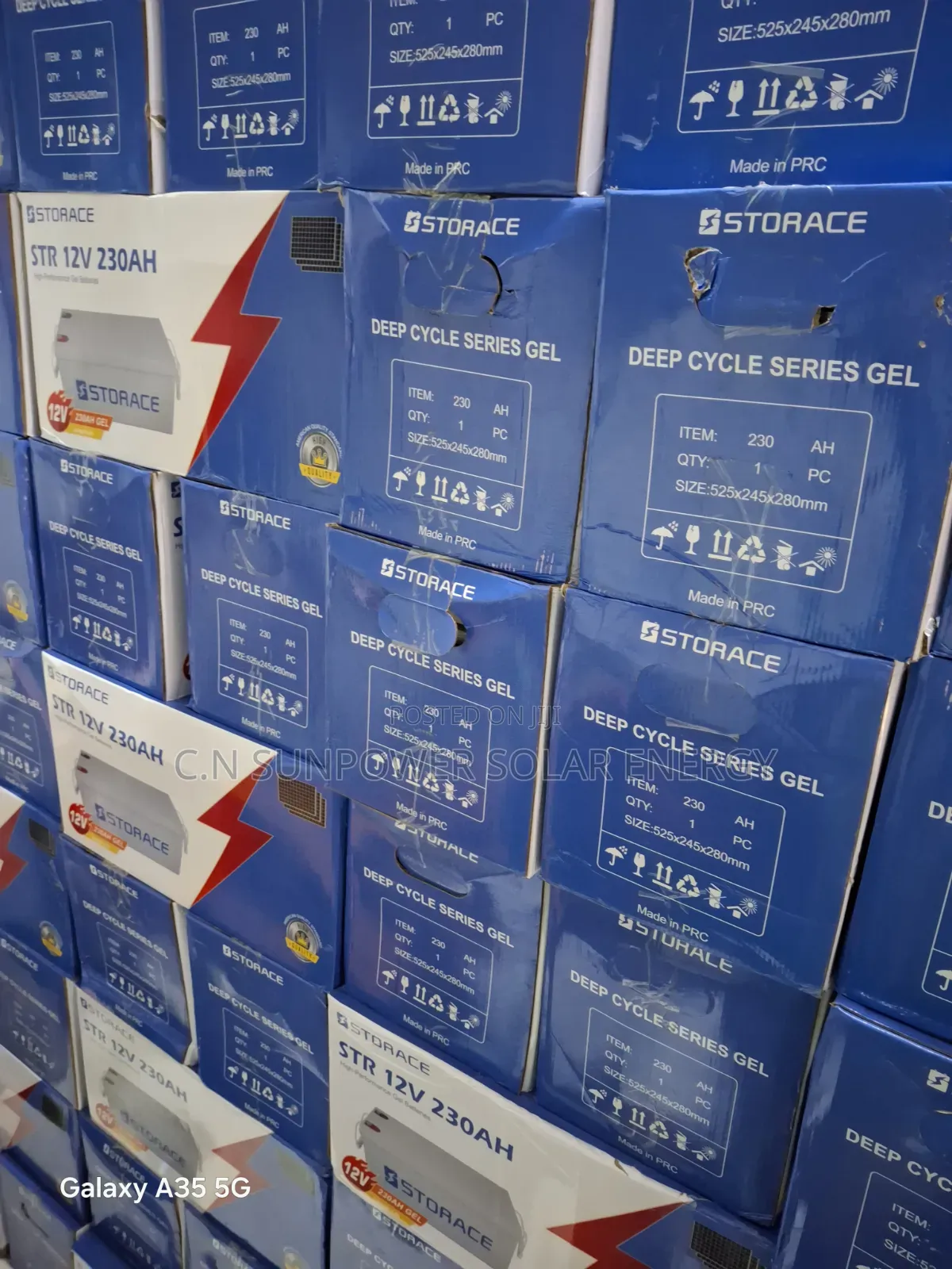 12v/230ahs Storace Deep Cycle Gel