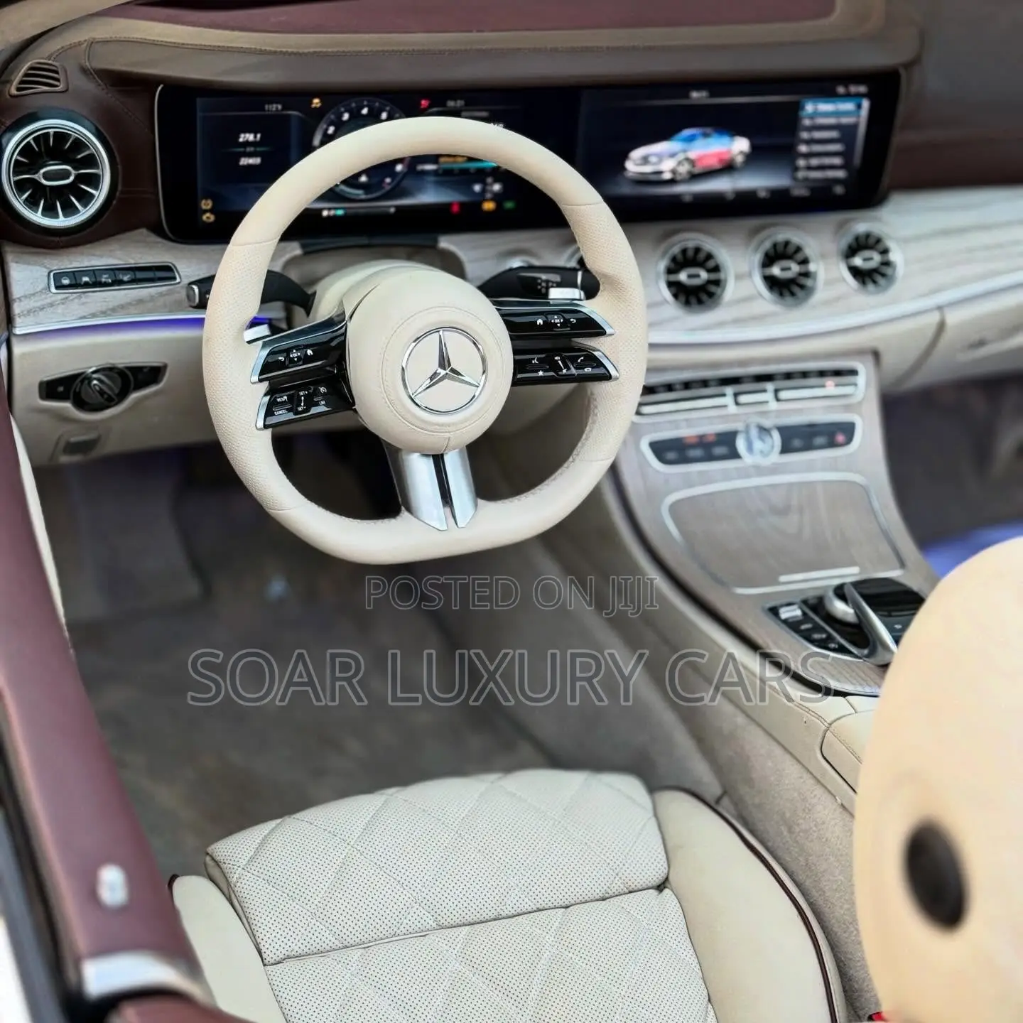 Mercedes-Benz E400 2018 Brown
