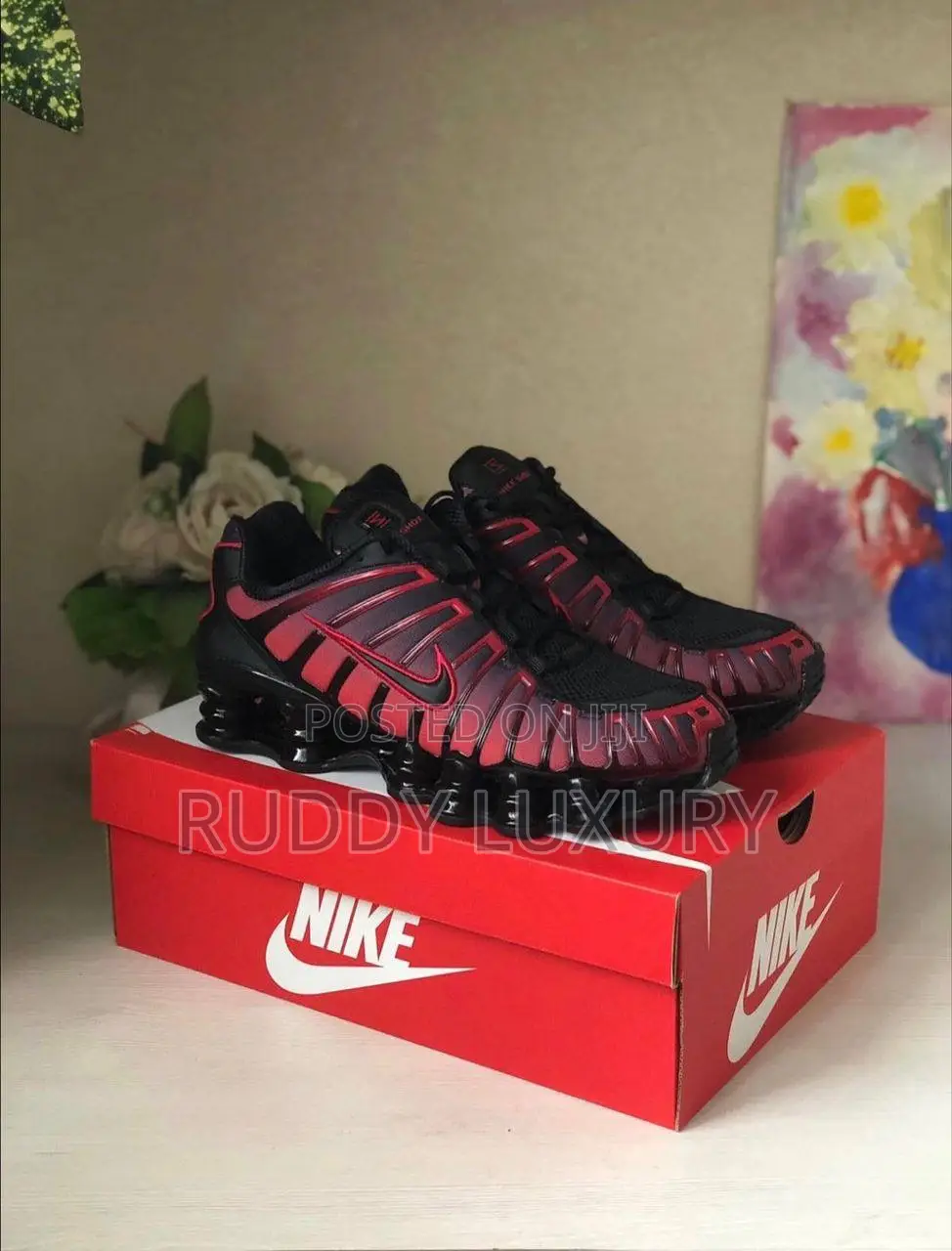Nike Shox Tl “Deadpool”/Buy One Get a Free Sock