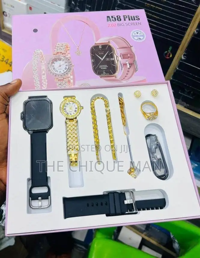 A58 Plus 6 in 1 Watch Set