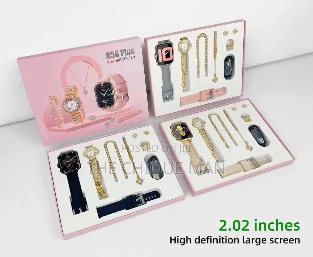 A58 Plus 6 in 1 Watch Set