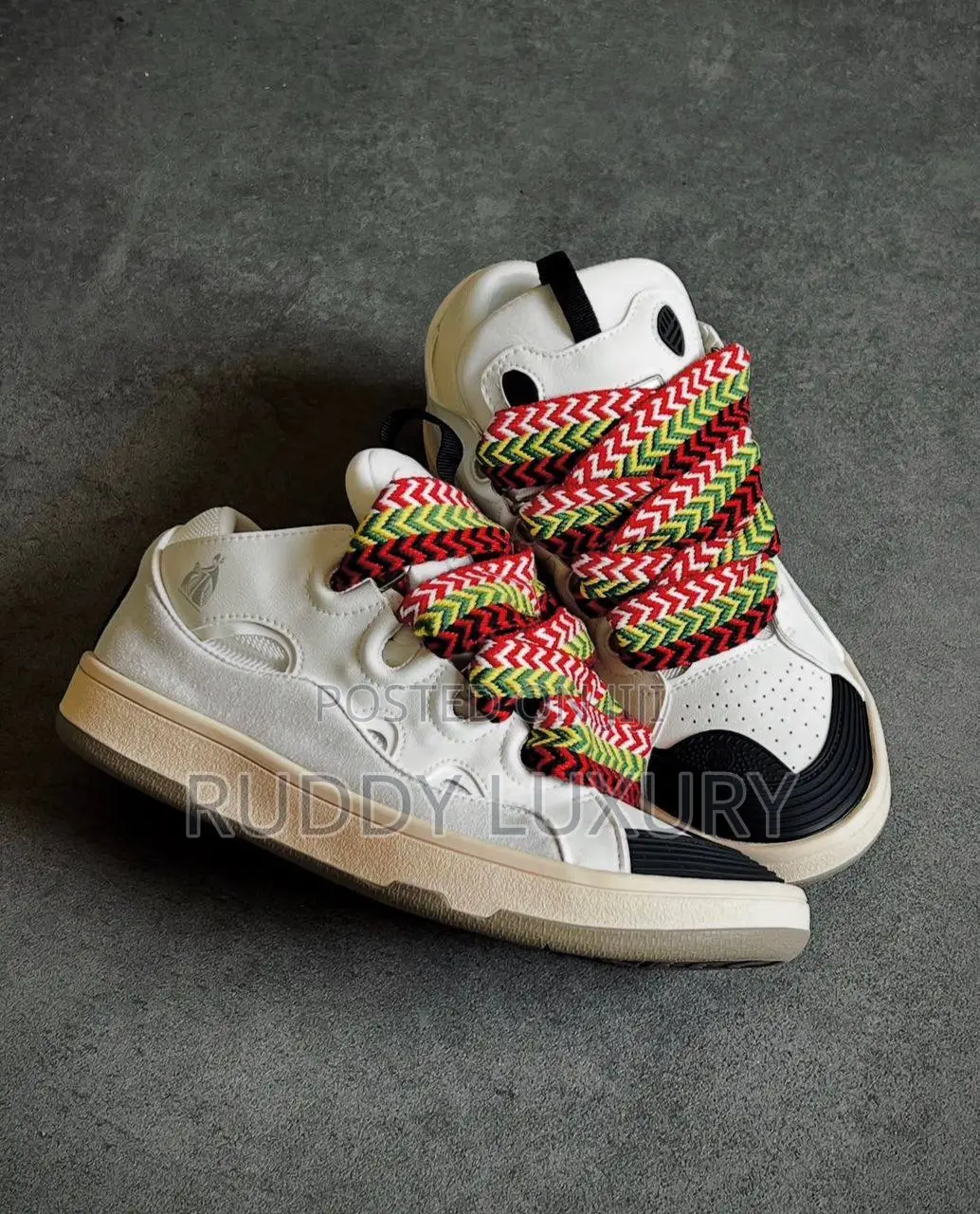 Lanvin Curb Sneakers /Buy One Get a Free Sock