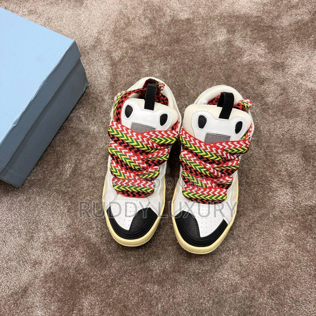 Lanvin Curb Sneakers /Buy One Get a Free Sock
