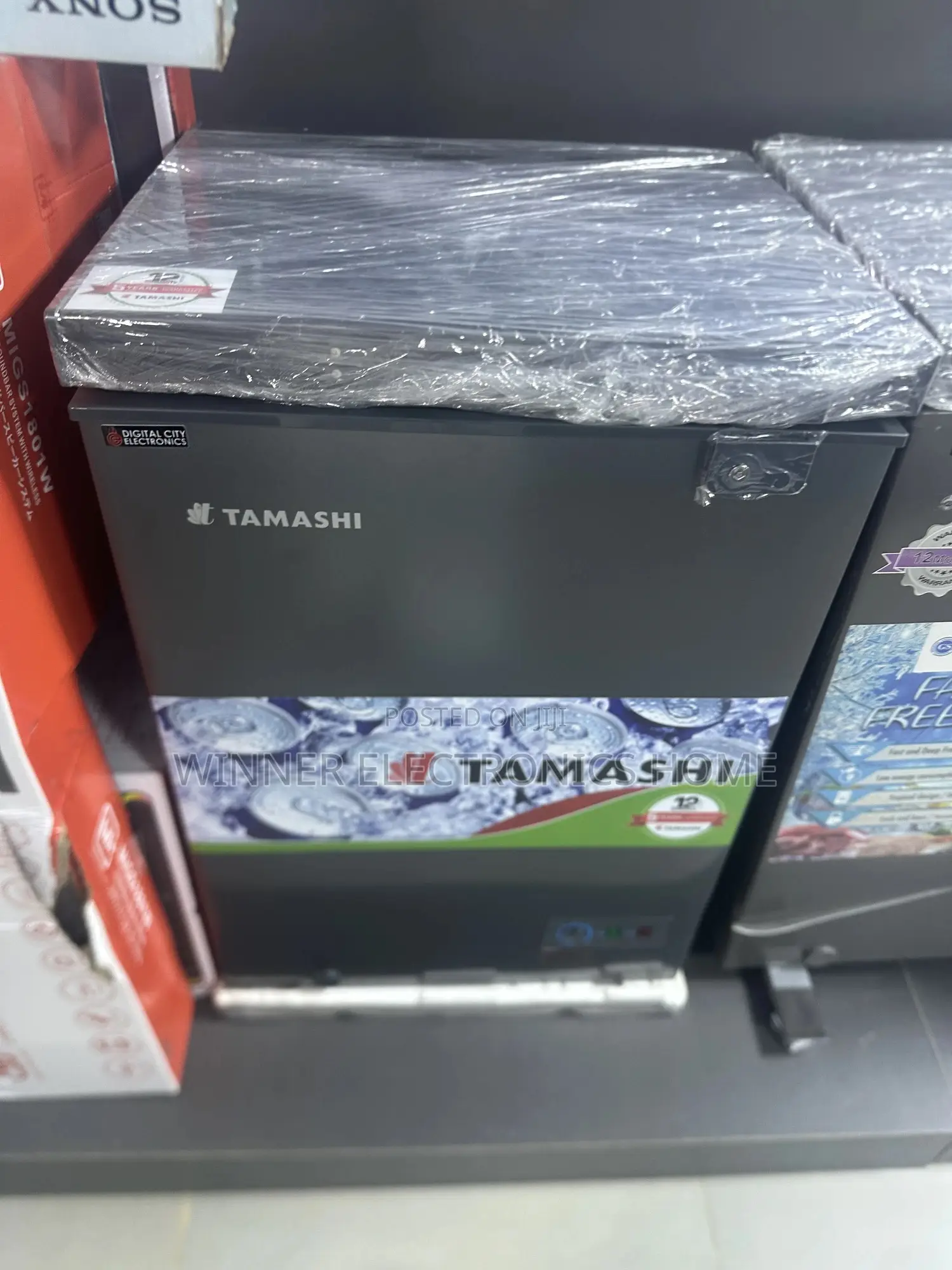 Tamashi 100 Liters Chest Freezer Energy Saving