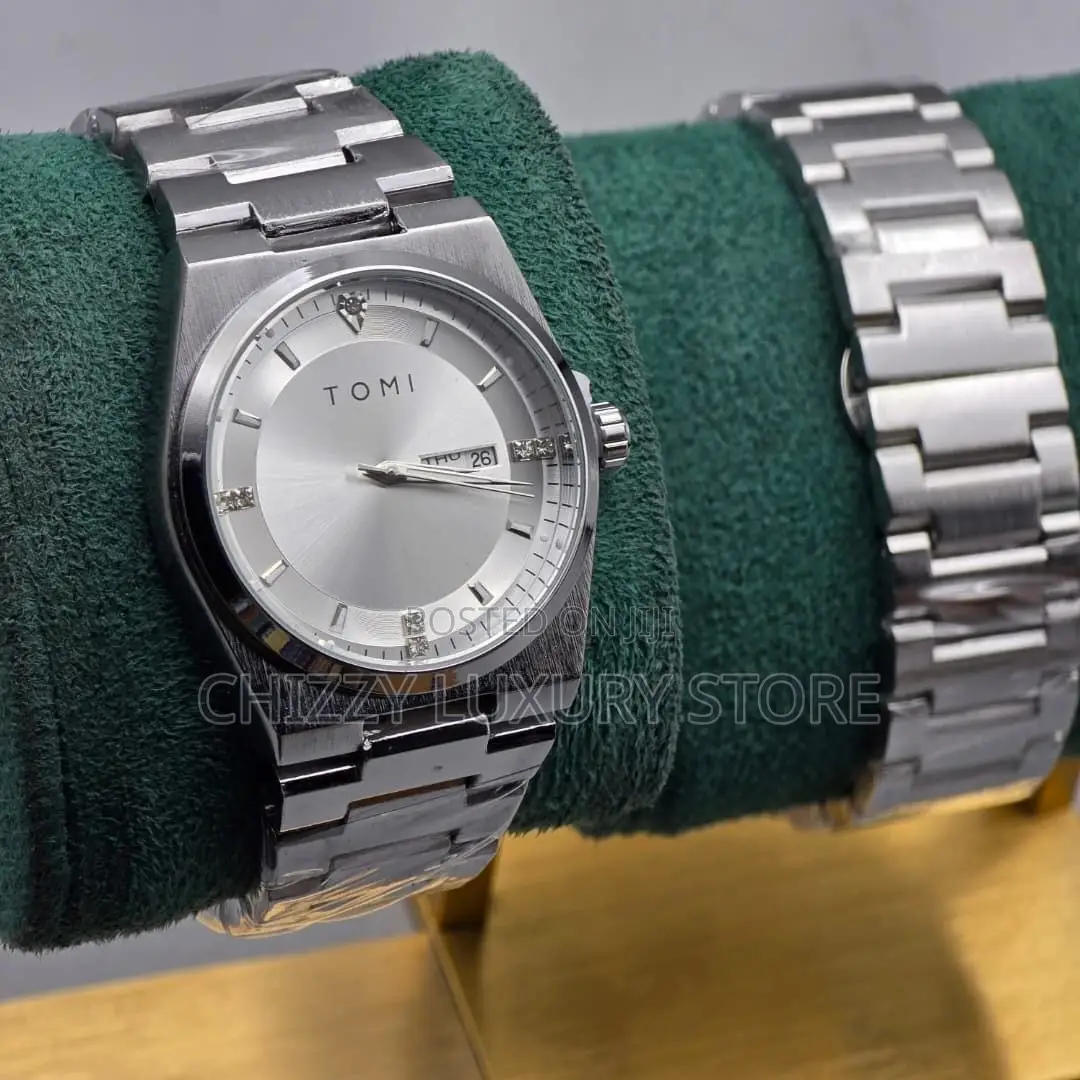 Tomi Quality Men Chain Strap Water Resistant Wristwatch